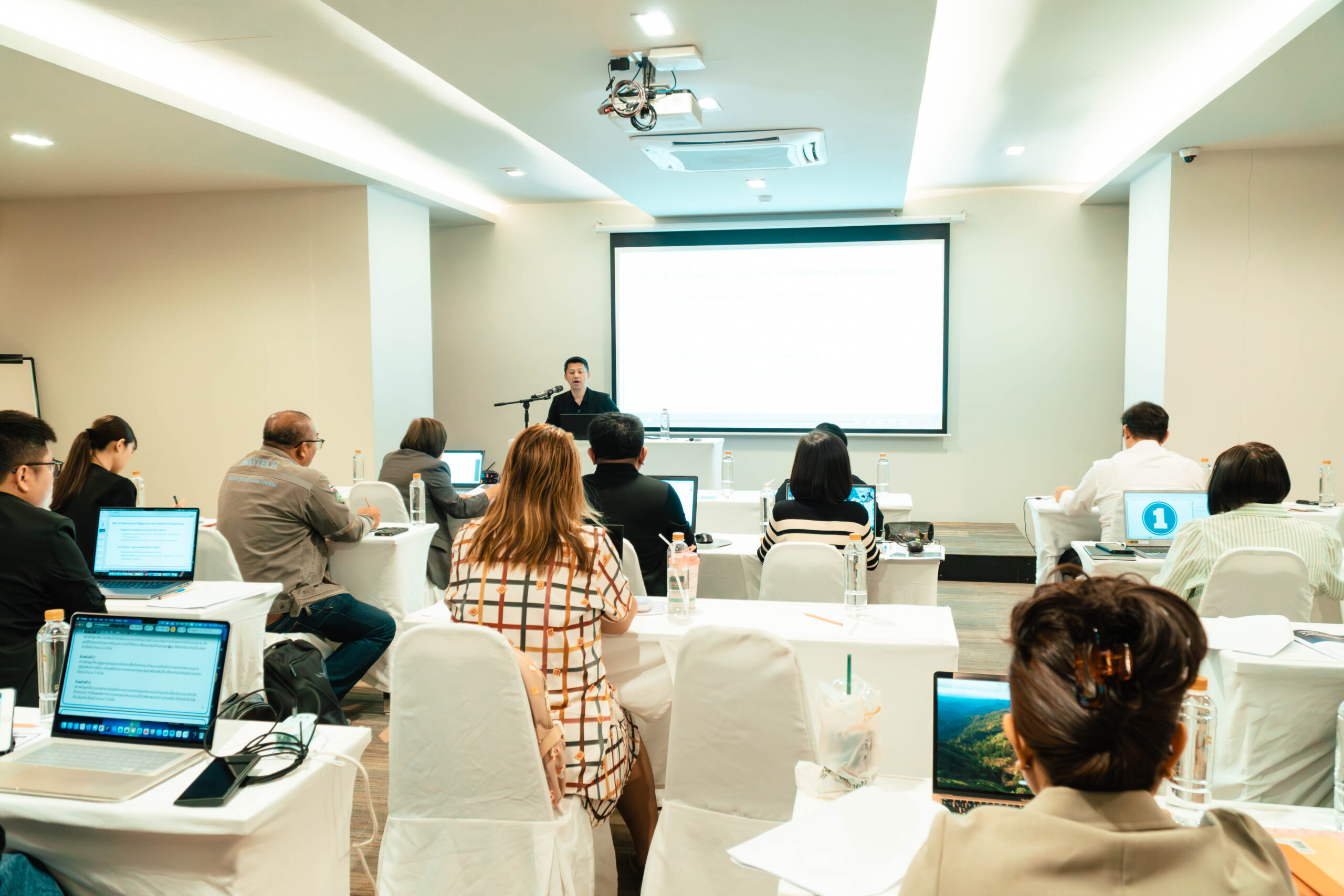 บรรยากาศ Workshop ภาพรวมทั้งห้อง